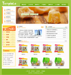 食品公司网站-5029