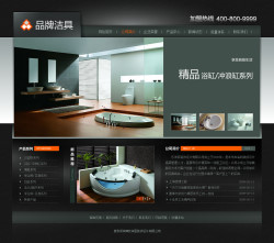 卫浴洁具公司网站-4217